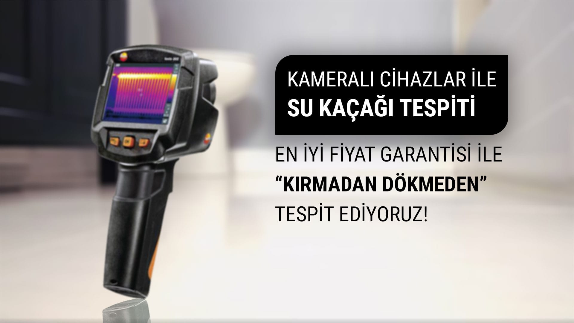 Kemah Su Kaçağı Tespiti